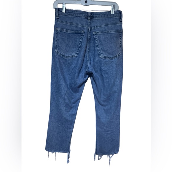 TopShop MOTO Relaxed Raw Hem Denim 28x30 - Picture 10 of 14